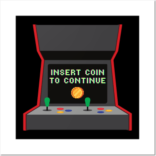 Insert Coin Posters and Art